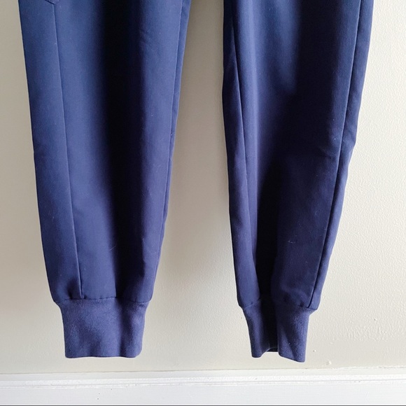 FIGS • Zamora™ Jogger Scrub Pants in Navy Blue, Size XS Petite - Picture 10 of 16